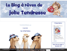 Tablet Screenshot of jolietendresse.com